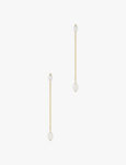 Long Pearl Shower Earrings